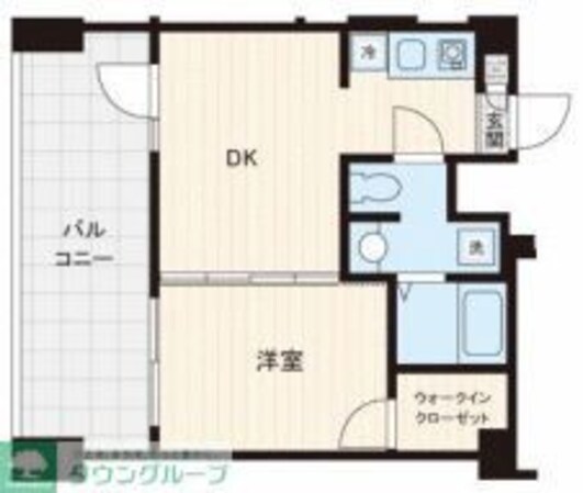 レスピール三鷹の物件間取画像